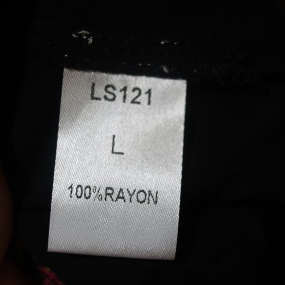 THML/ANTHROPOLOGIE  Art Effect Embroidered Top Size L Open Back Black NEW - Picture 12 of 15